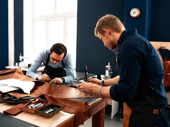 Luxury materials and warehouse inventory