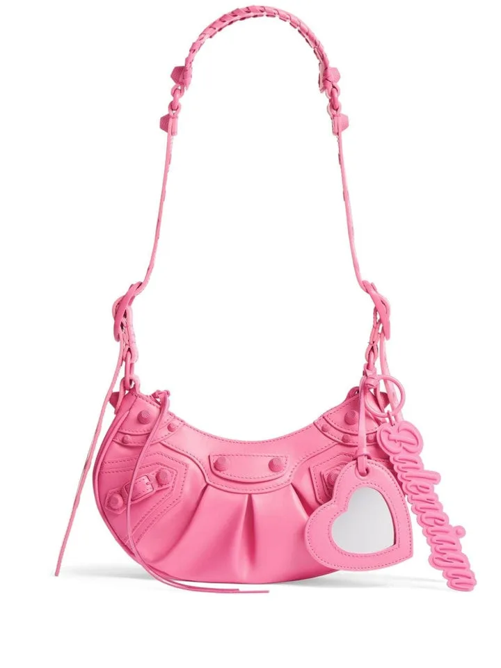 Balenciaga Bubblegum Pink Leather Bag Low stock