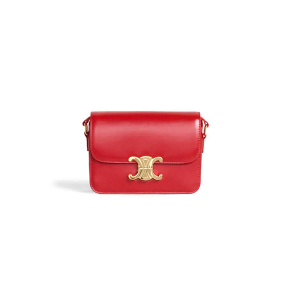 CELINE CLASSIQUE TRIOMPHE BAG IN CALFSKIN