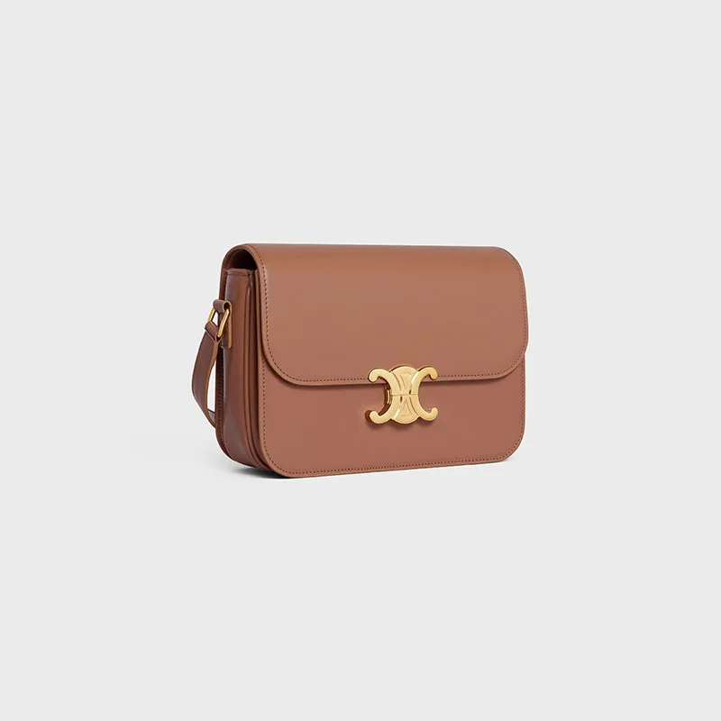 CLASSIQUE TRIOMPHE BAG IN SHINY CALFSKIN