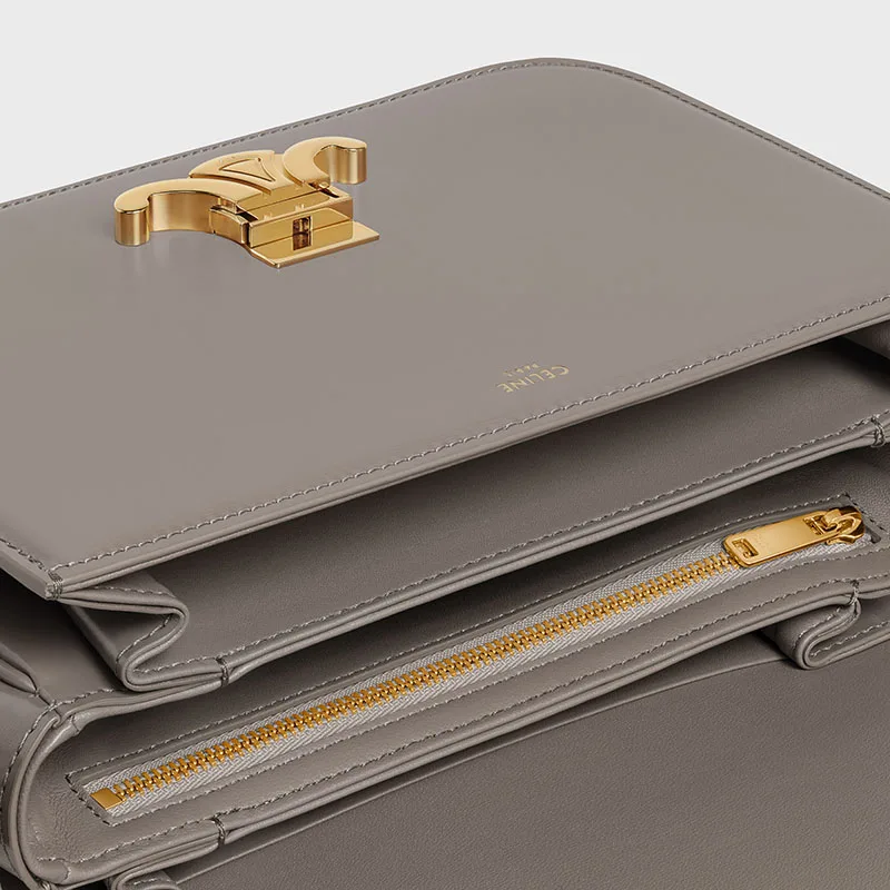 CLASSIQUE TRIOMPHE BAG IN SHINY CALFSKIN