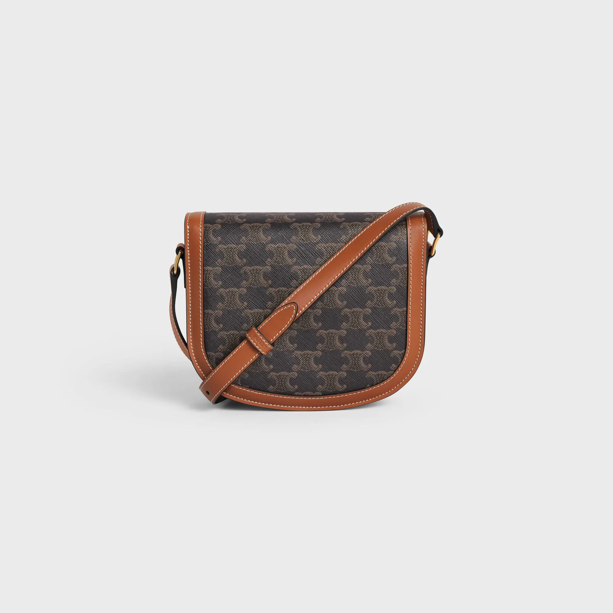 BESACE CLEA in Triomphe Canvas and Calfskin