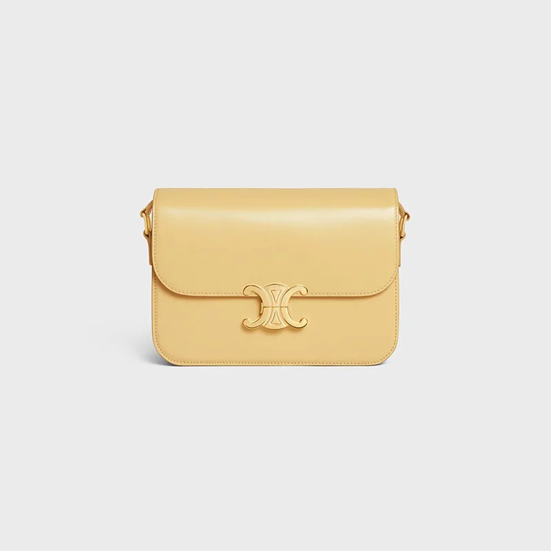 CLASSIQUE TRIOMPHE BAG IN SHINY CALFSKIN
