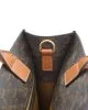 CELINE Vertical Cabas bag in calfskin with logo print and Celine print