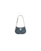 CELINE TILLY TRIOMPHE Medium Bag in Studded Denim and Calfskin
