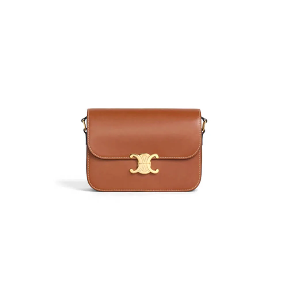 CELINE CLASSIQUE TRIOMPHE BAG IN CALFSKIN