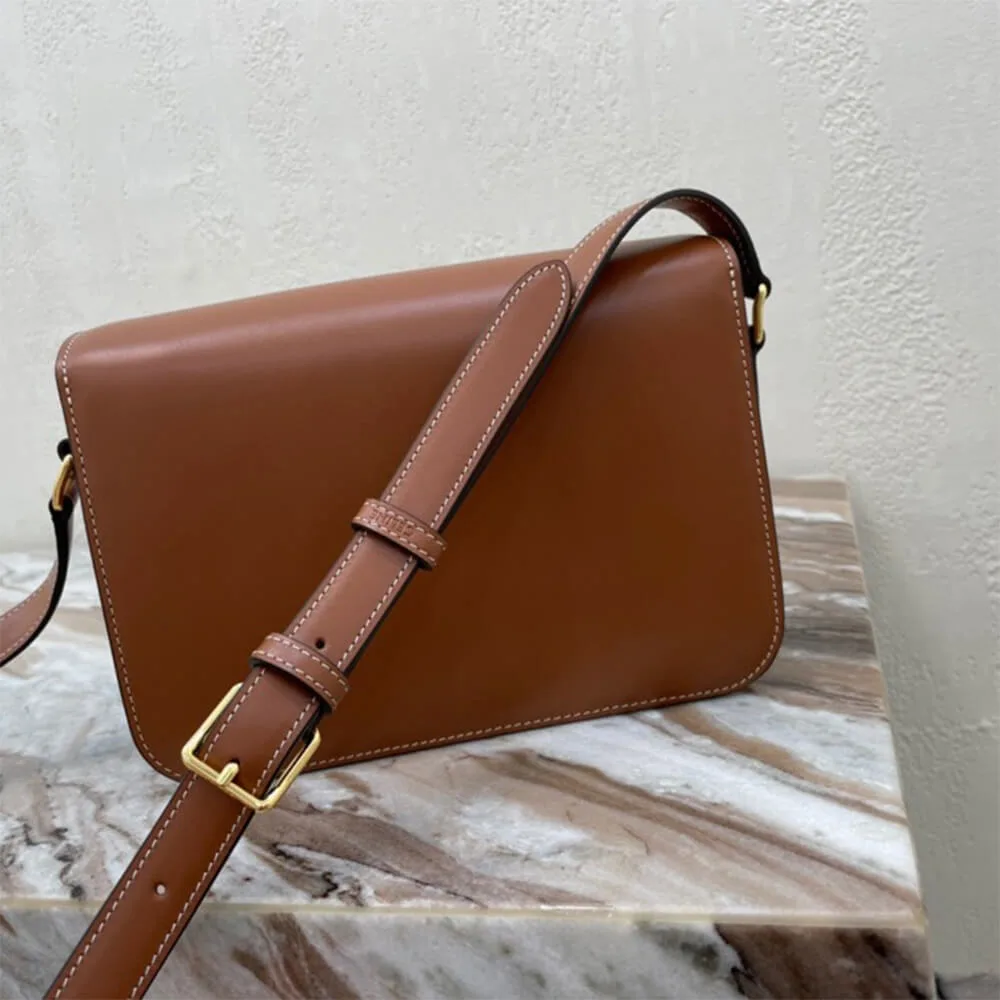CELINE CLASSIQUE TRIOMPHE BAG IN CALFSKIN