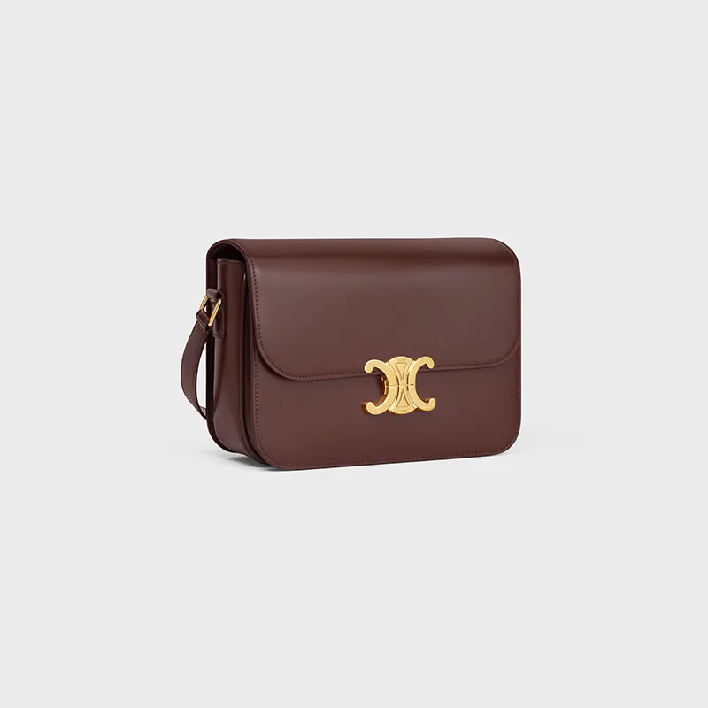 CLASSIQUE TRIOMPHE BAG IN SHINY CALFSKIN