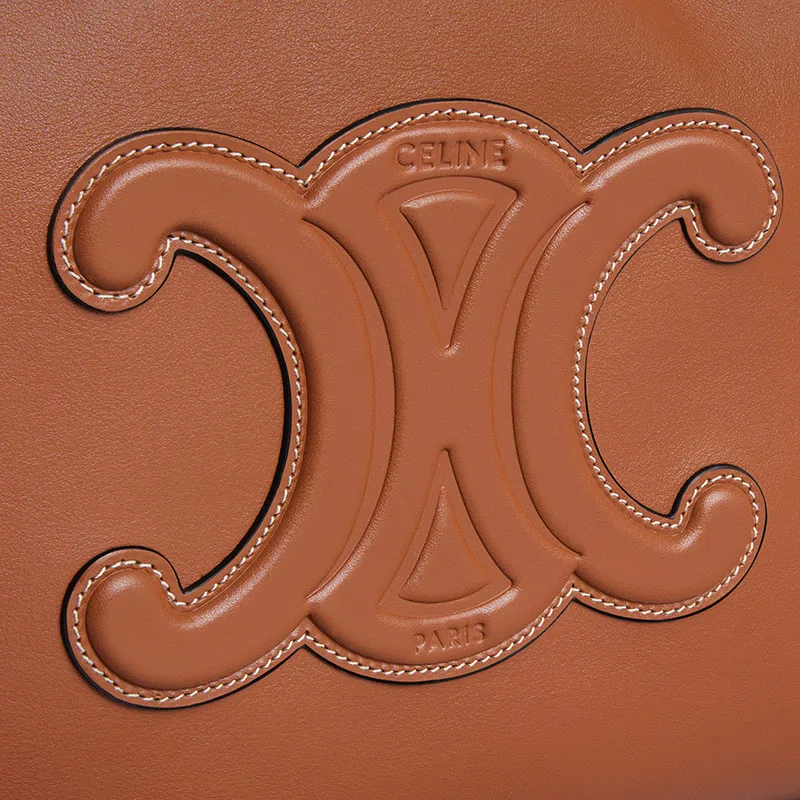 CABAS DRAWSTRING CUIR TRIOMPHE IN SMOOTH CALFSKIN