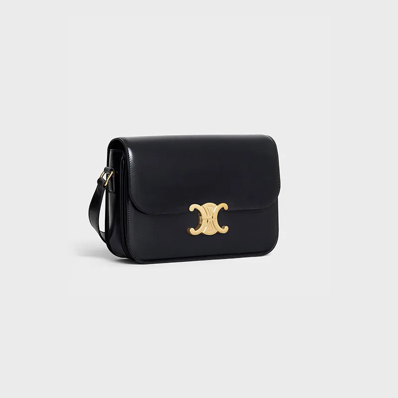 CLASSIQUE TRIOMPHE BAG IN SHINY CALFSKIN