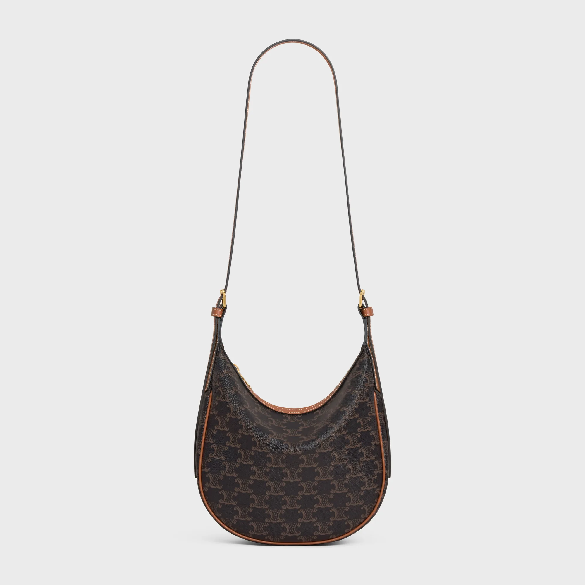SMALL HELOÏSE BAG CUIR TRIOMPHE IN TRIOMPHE CANVAS & CALFSKIN