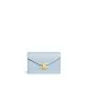 CELINE MARGO Shiny Calfskin Leather Chain Wallet