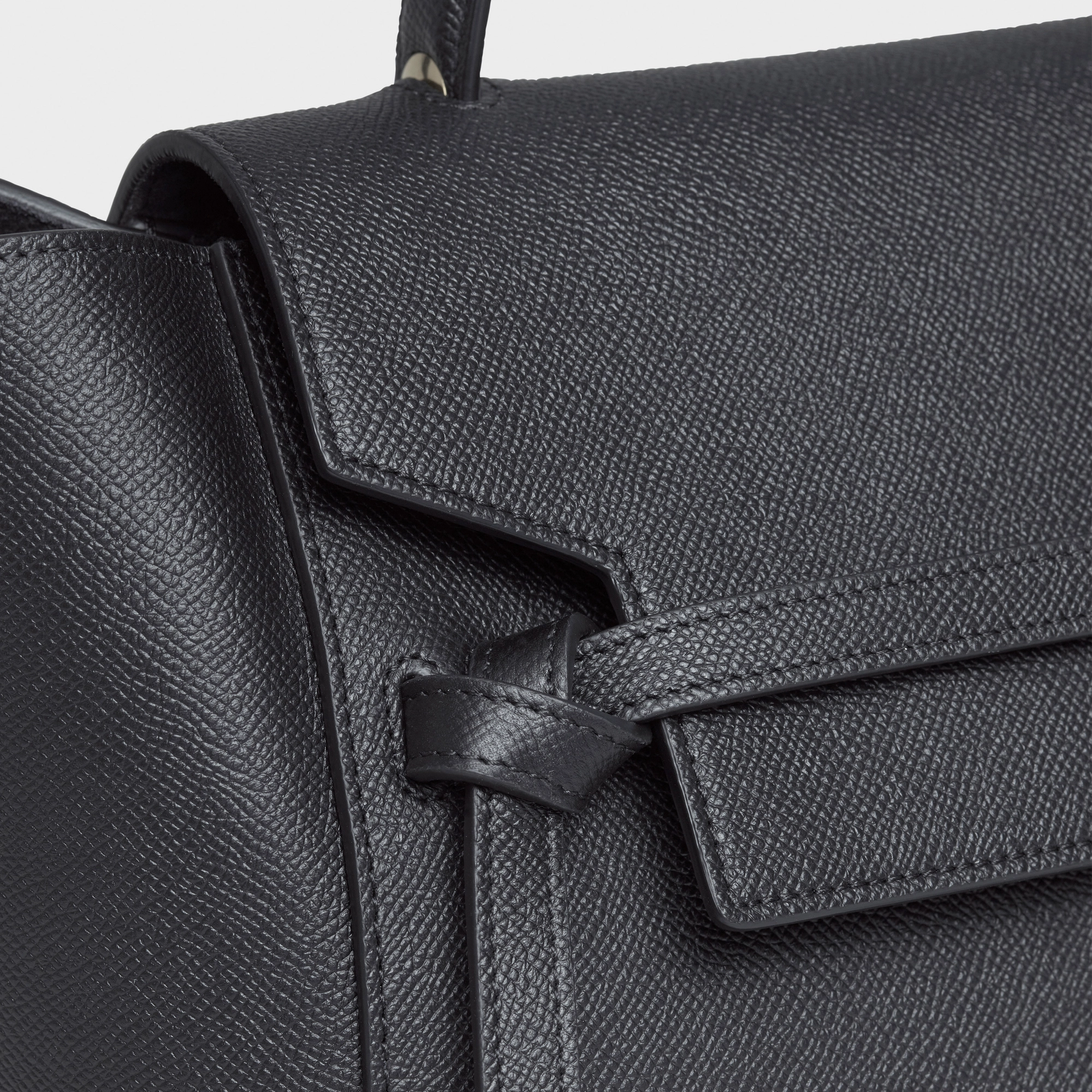 Mini Belt bag in grained calfskin