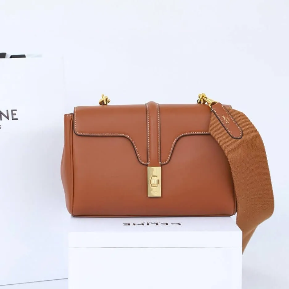 CELINE Teen 16 Soft in Supple Calfskin(High-end Grade)
