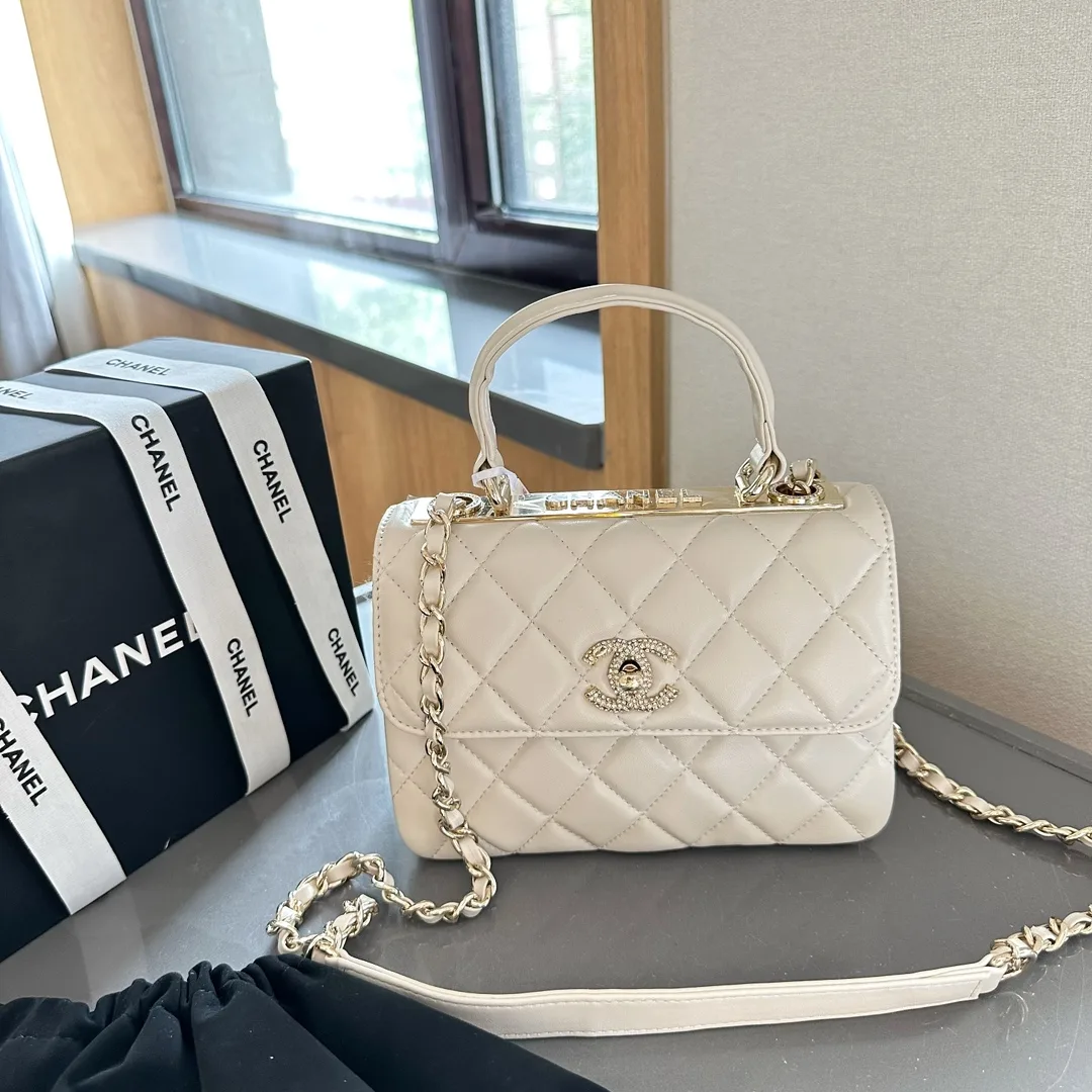 Flap Bag with Top Handle