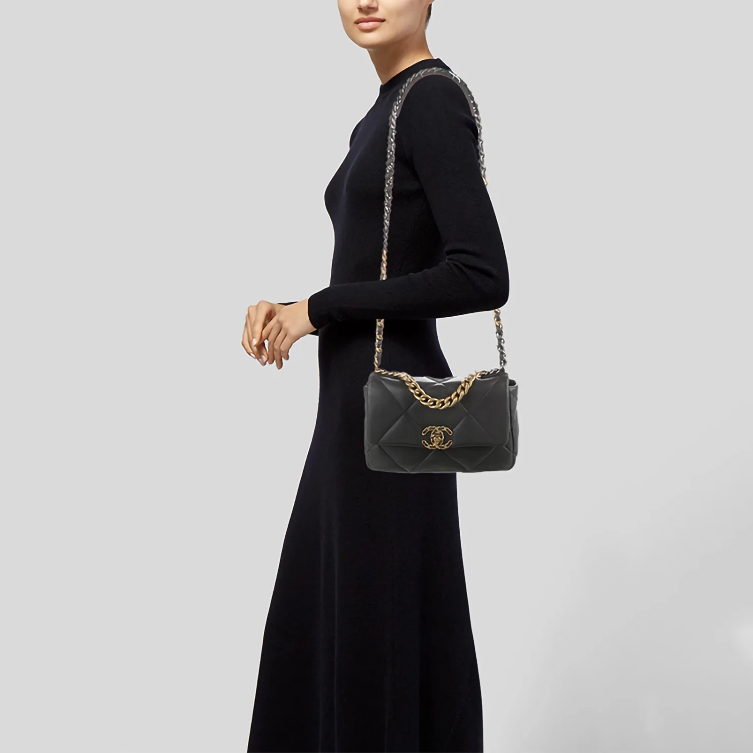 Medium 19 Flap Bag