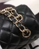 Chanel Classic Handbag Lambskin & Gold Metal A01112
