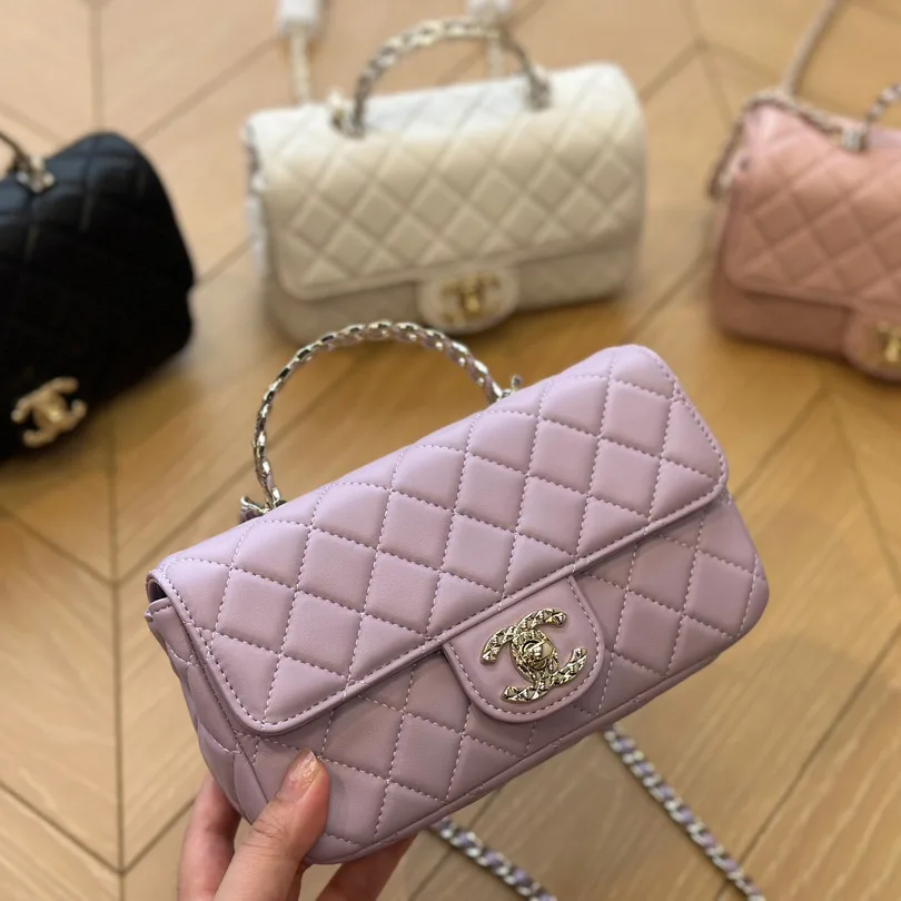 Mini Flap Bag with Top Handle