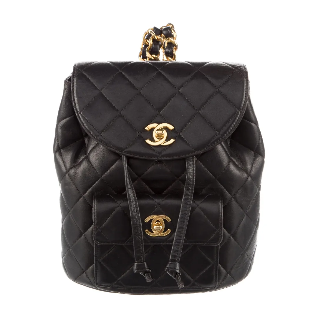 Vintage Quilted Mini Duma Backpack