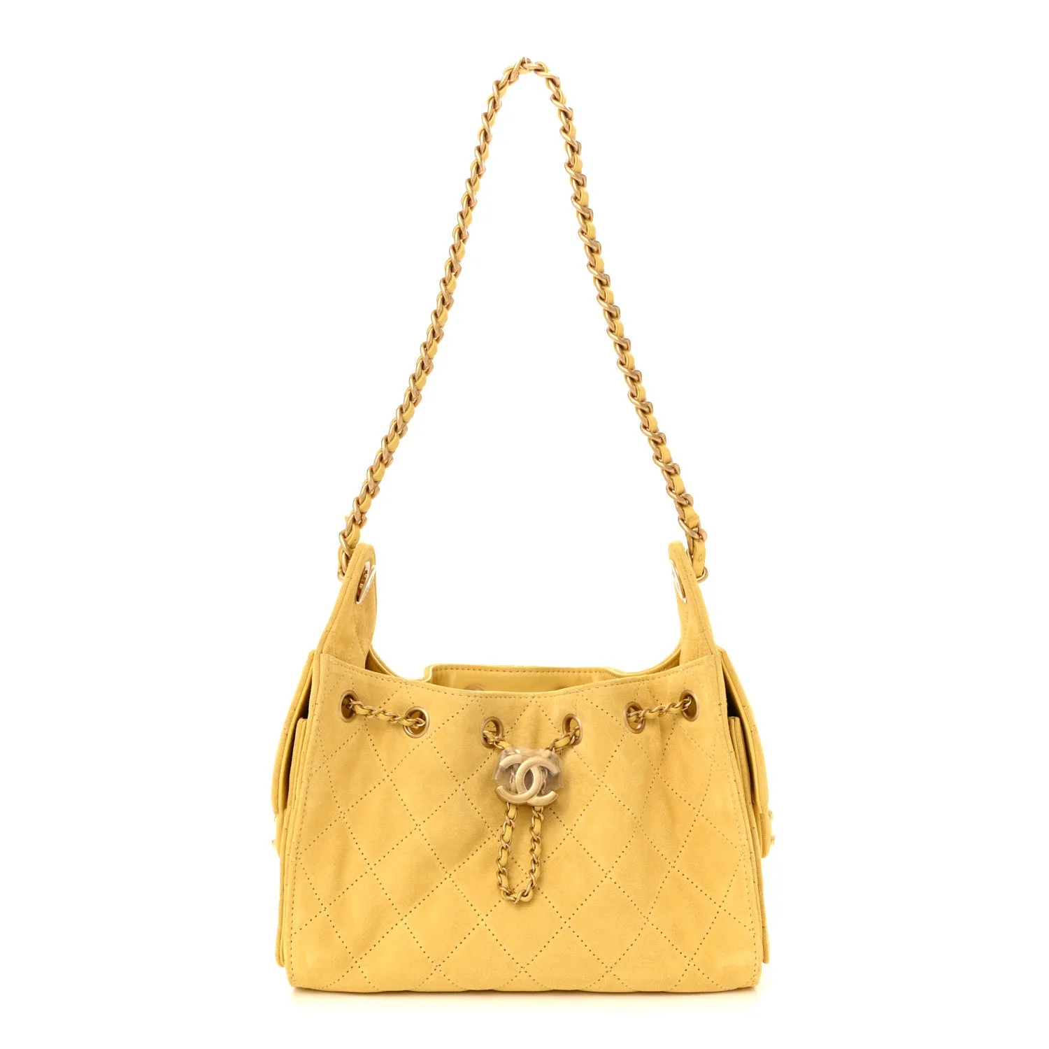 CHANEL 25 Suede Calfskin small bag
