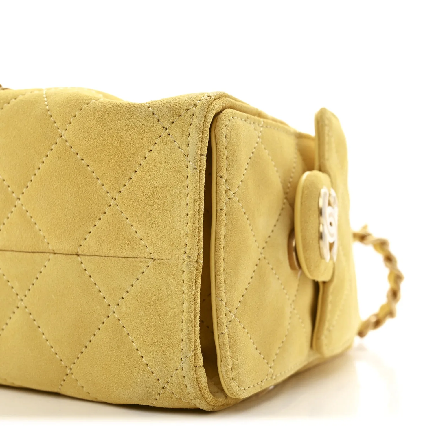 CHANEL 25 Suede Calfskin small bag