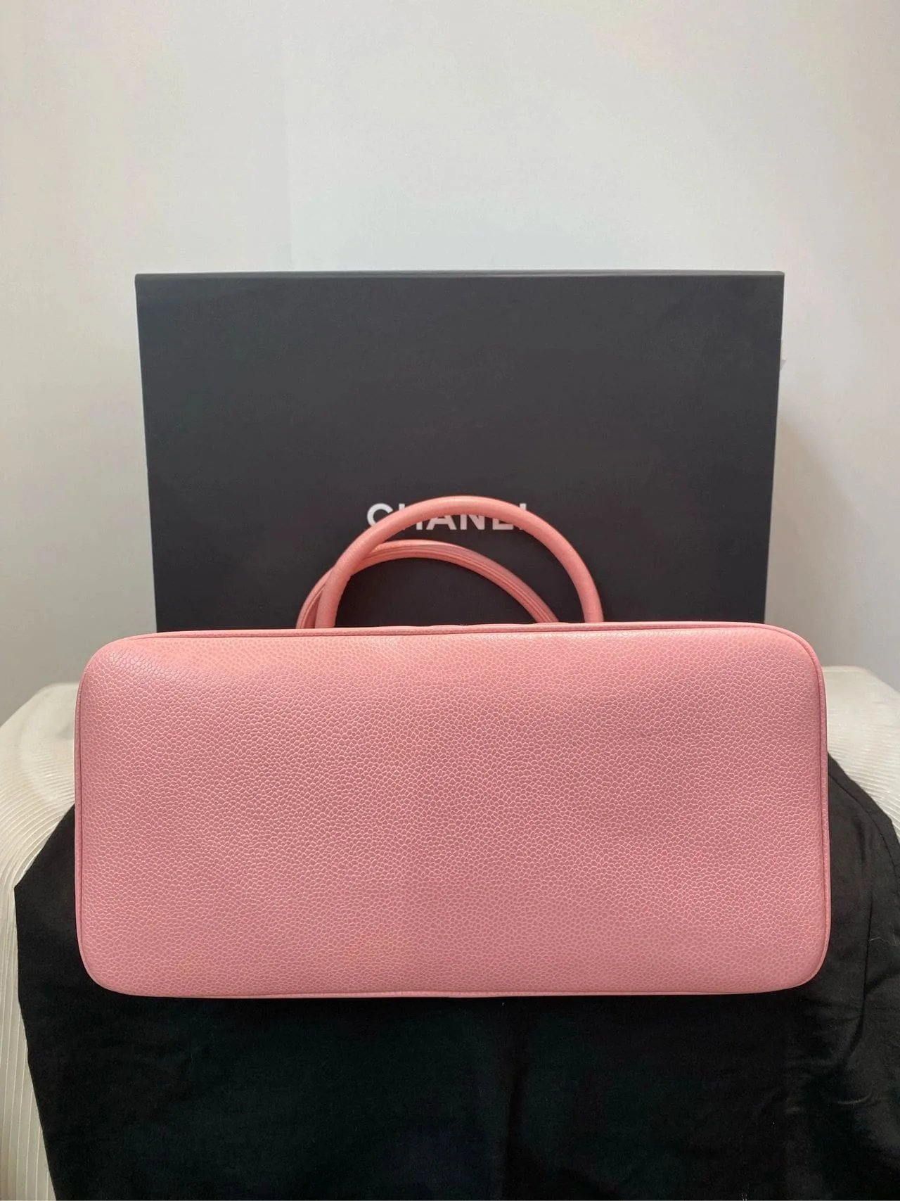 CHANEL Medallion Tote Bag Pink