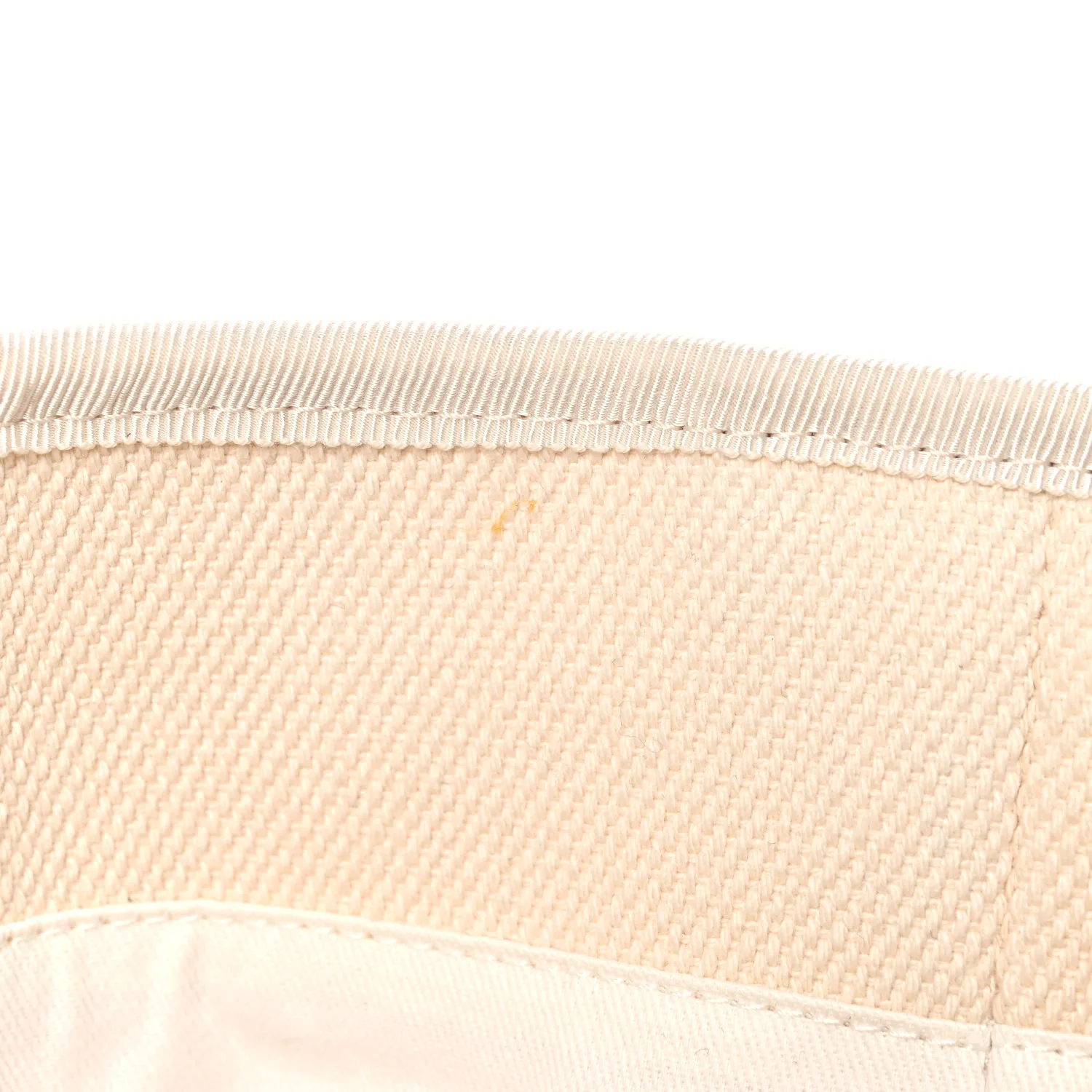 Canvas Pearl Large Deauville Tote Ecru Beige
