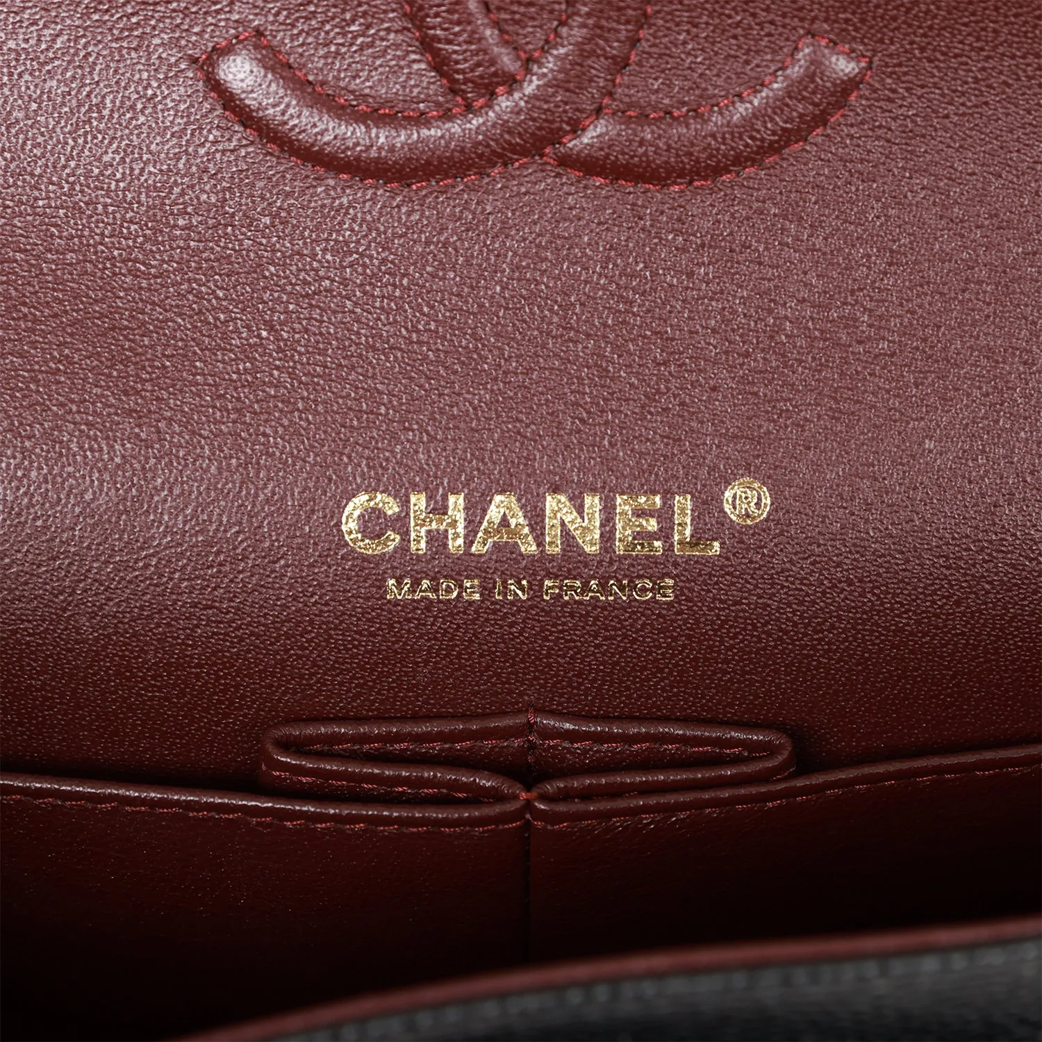 Small Classic Double Flap Bag Black Caviar Gold Hardware