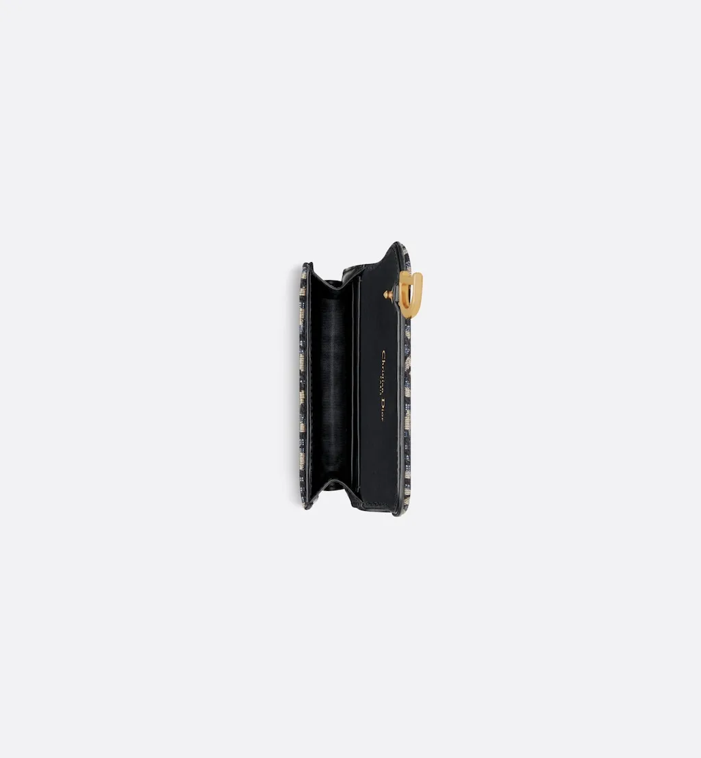 Saddle Bloom Card Holder