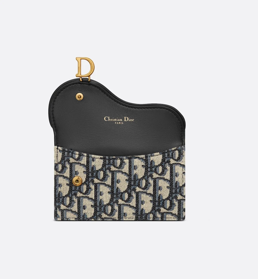 Saddle Cosmos Zipped Card Holder