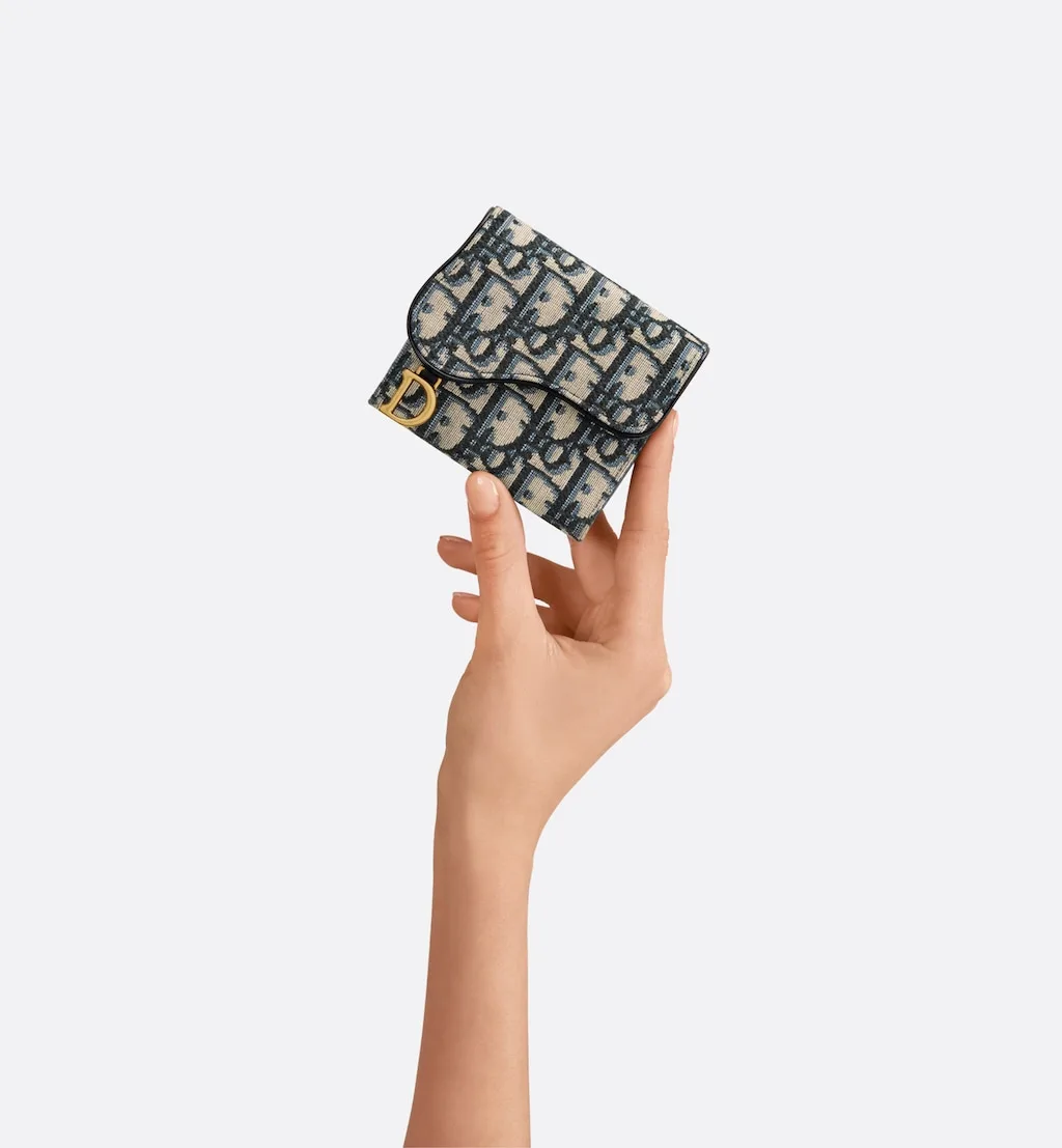 Saddle Lotus Wallet