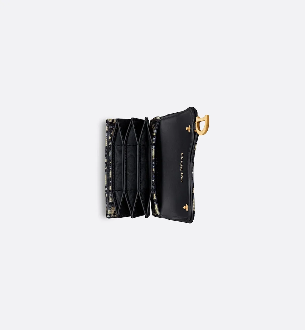 Saddle Jasmine Gusset Card Holder