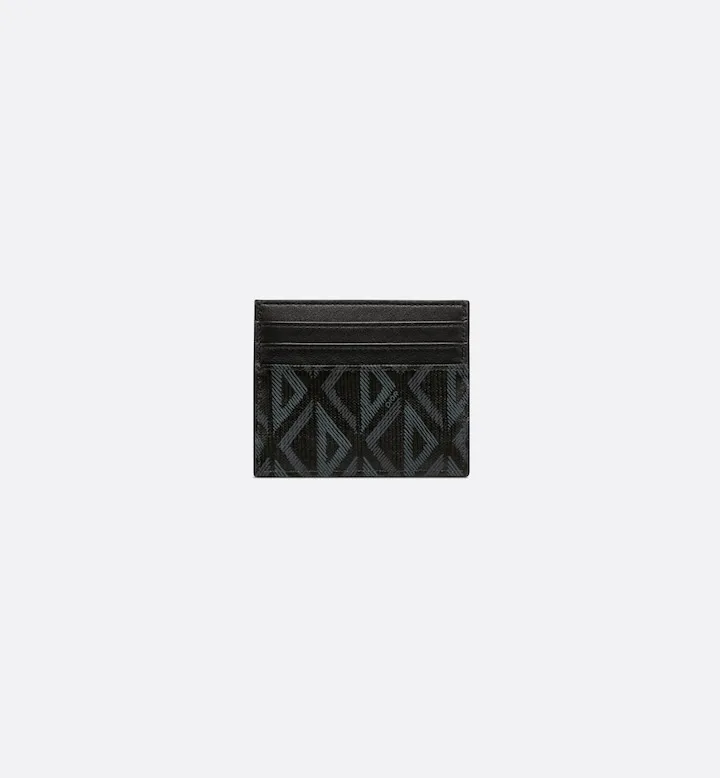 Card Holder Black CD Diamond Canvas