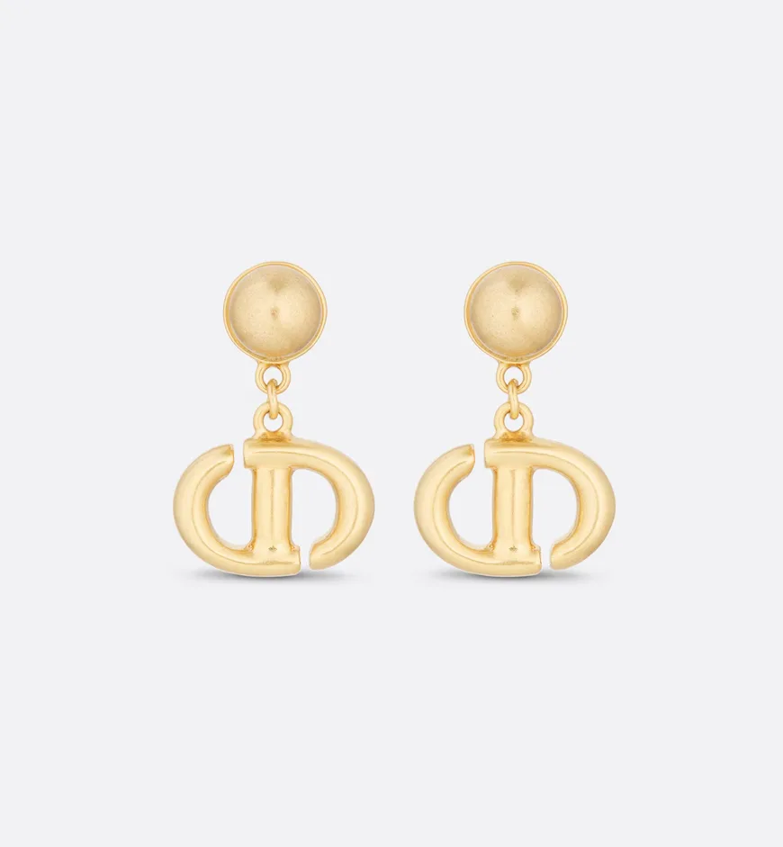 CD Navy Earrings