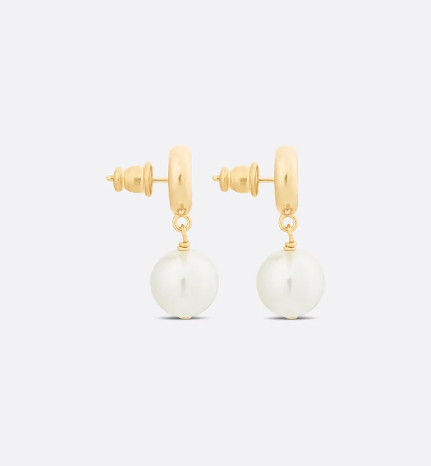 CD Navy Earrings