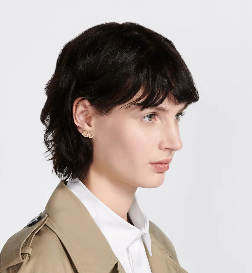 Petit CD Stud Earrings