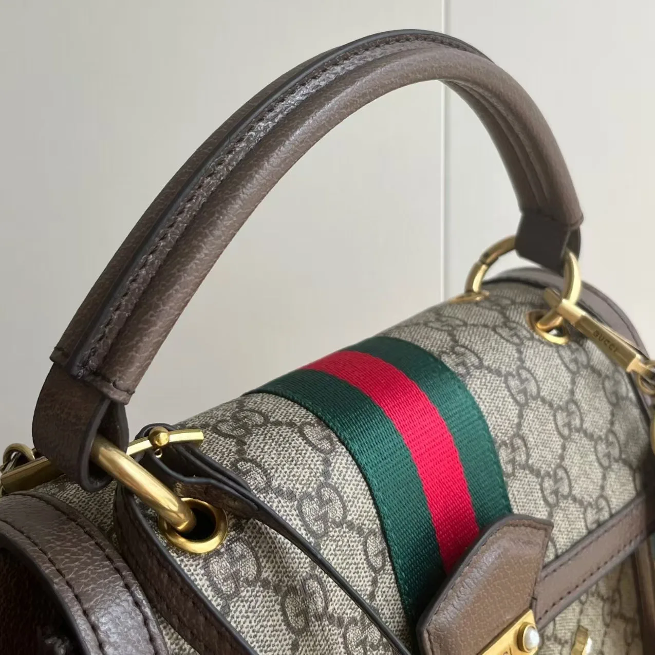 Gucci Queen Margaret Bee Top Handle Bag