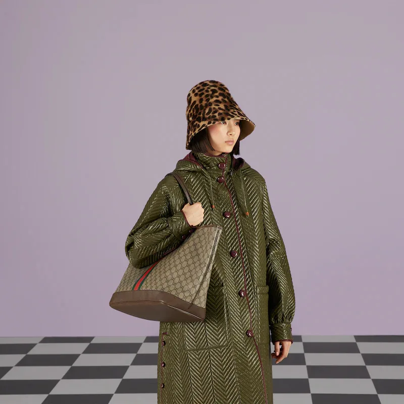 OPHIDIA LARGE TOTE BAG