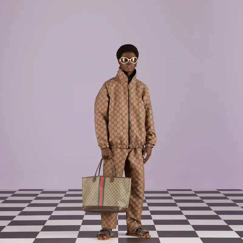 OPHIDIA LARGE TOTE BAG