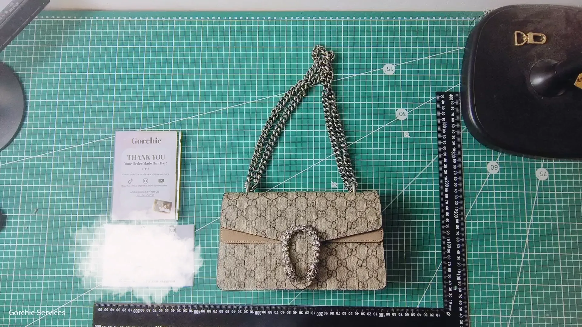[TOP]Gucci DIONYSUS GG Shoulder Bag With Beige - Bag