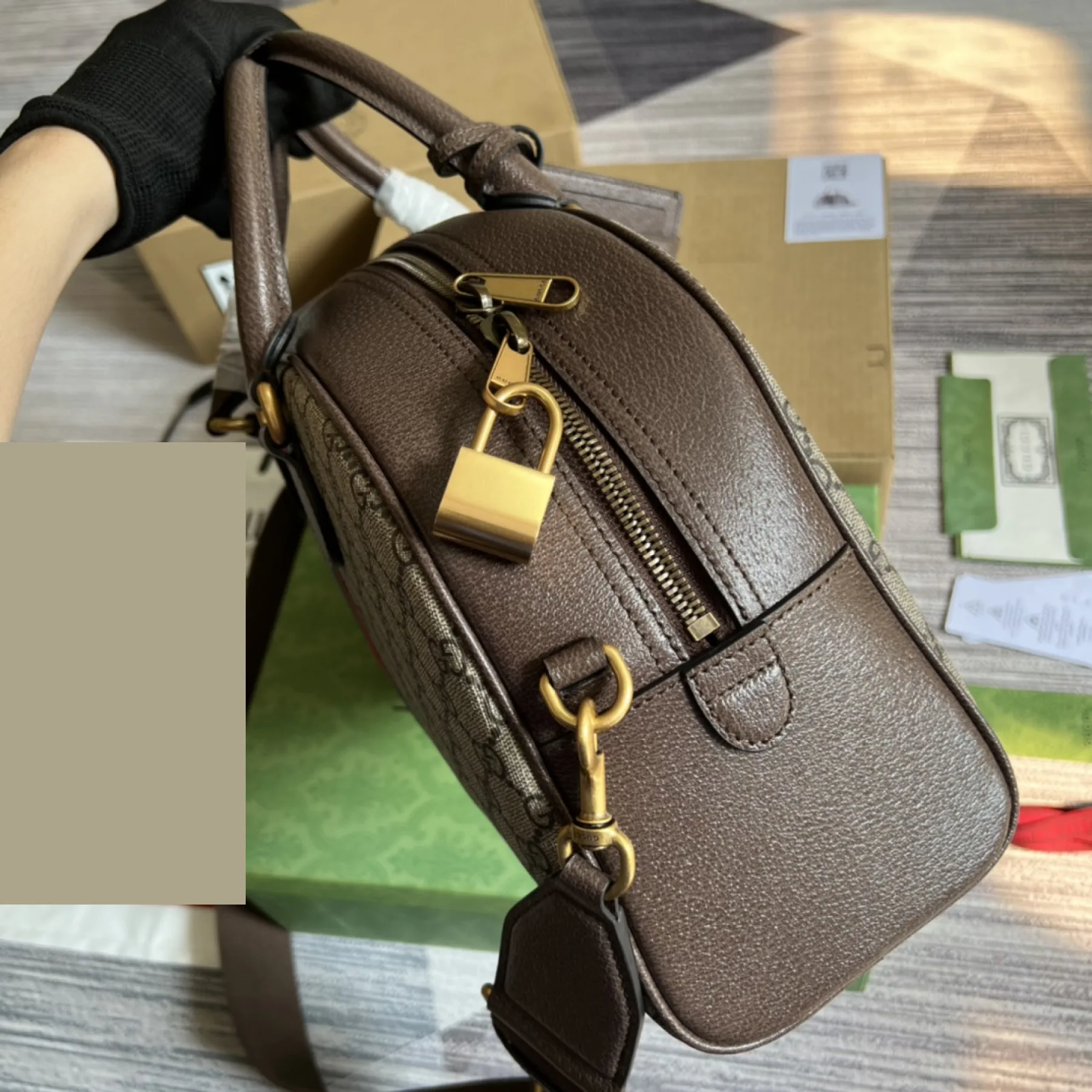 Gucci Ophidia GG Top Handle - Bag
