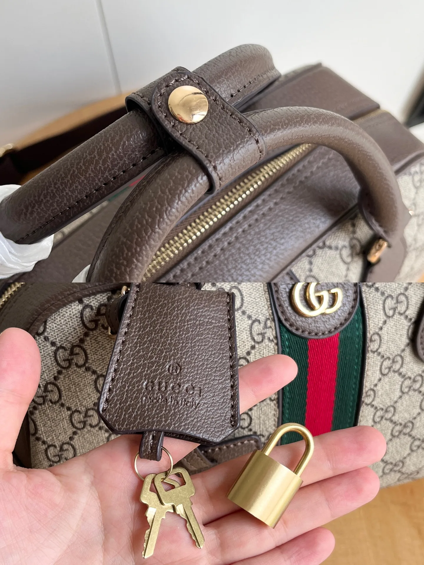 Gucci Ophidia GG Top Handle - Bag