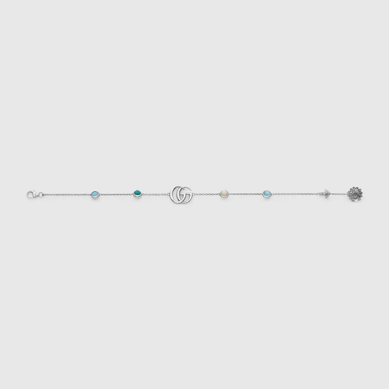 DOUBLE G MOTHER OF PEARL BRACELET