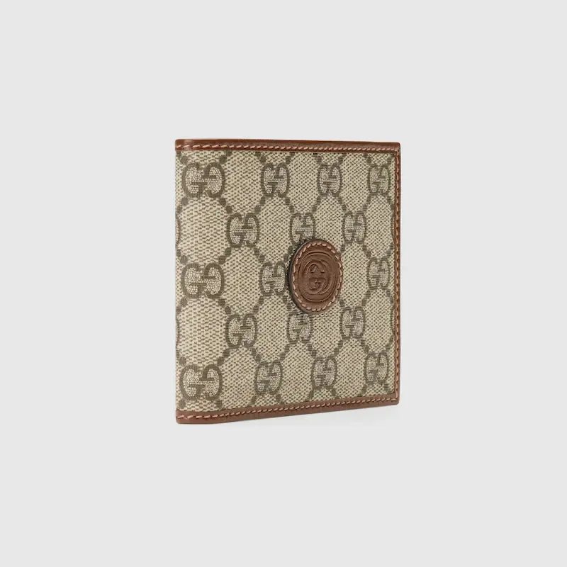 WALLET WITH INTERLOCKING G