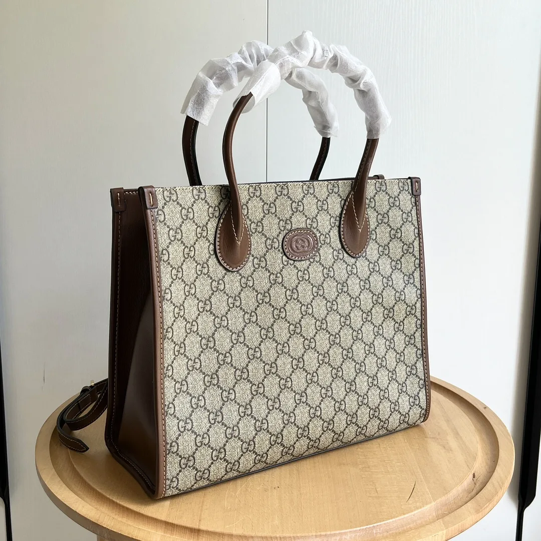 Gucci Retro Shopper - Khaki Bag