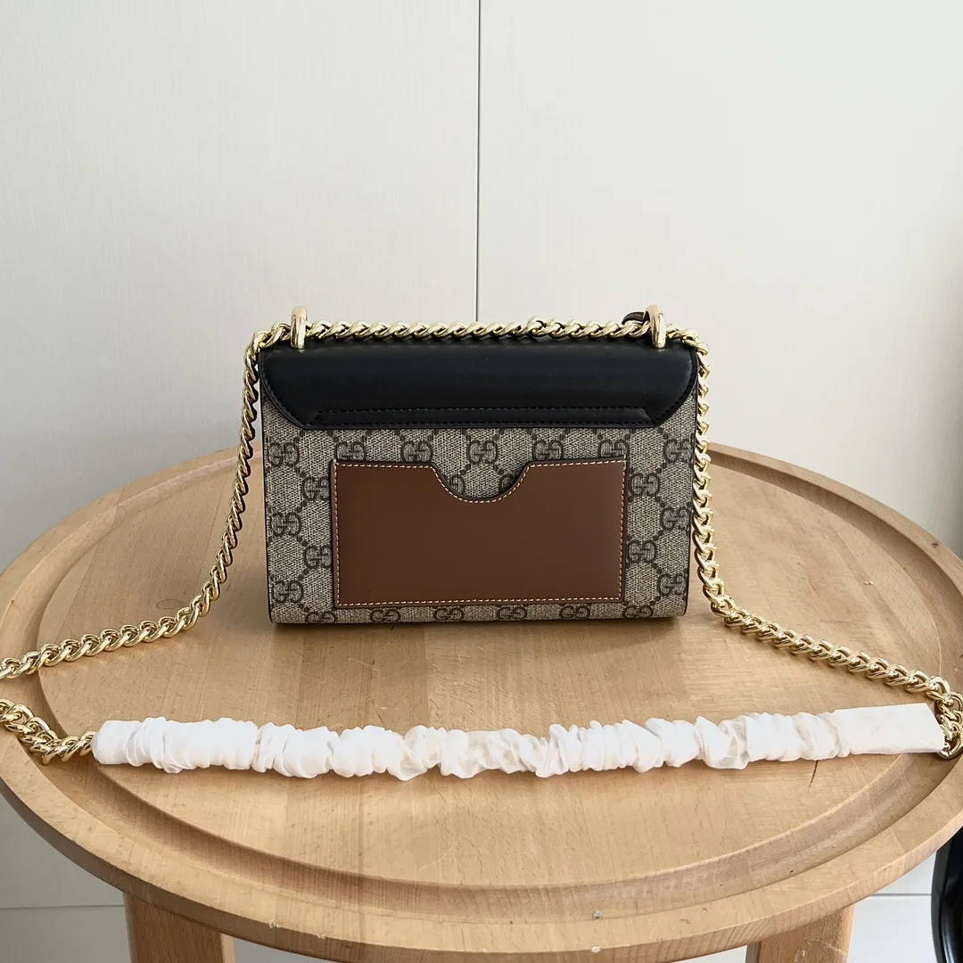 Gucci GG Supreme Padlock Small Shoulder - Bag