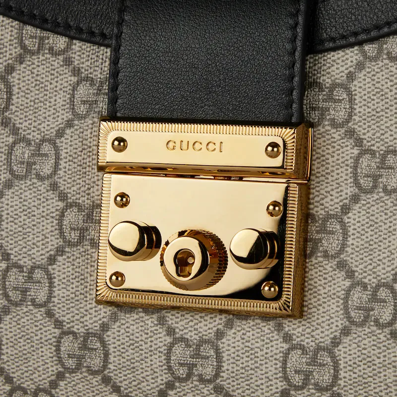 PADLOCK SMALL SHOULDER BAG