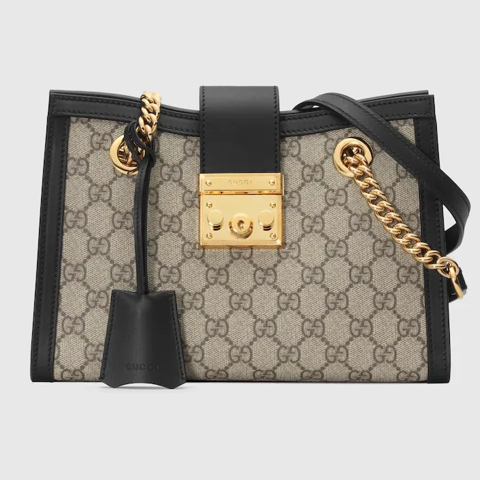 PADLOCK SMALL SHOULDER BAG