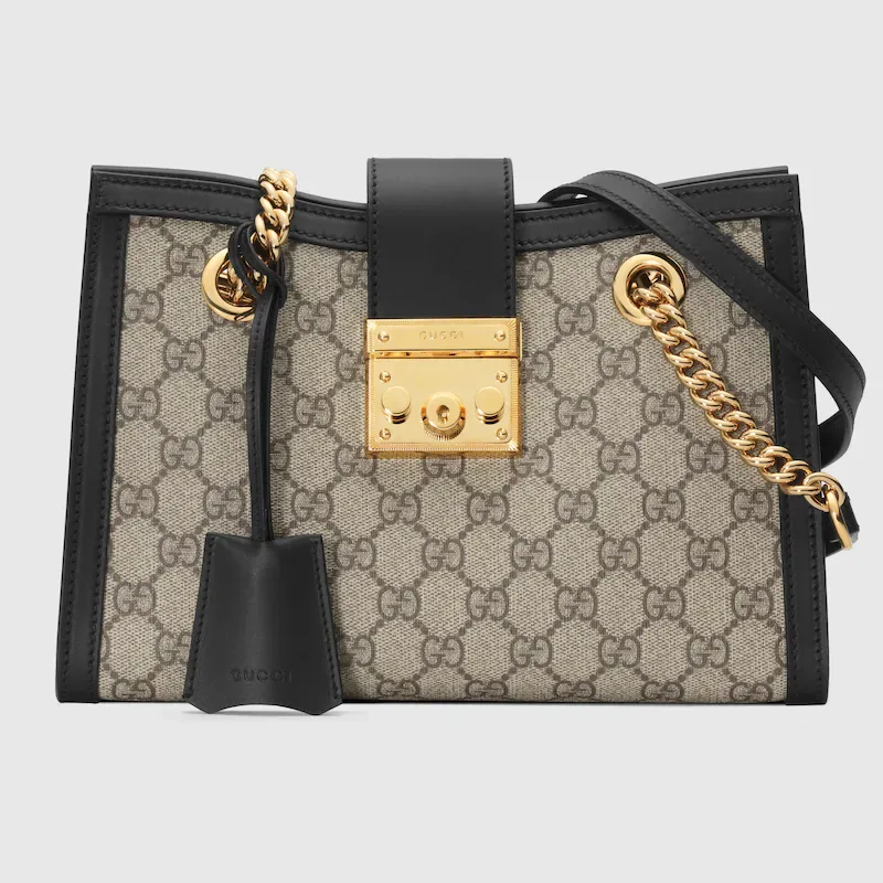 PADLOCK SMALL SHOULDER BAG