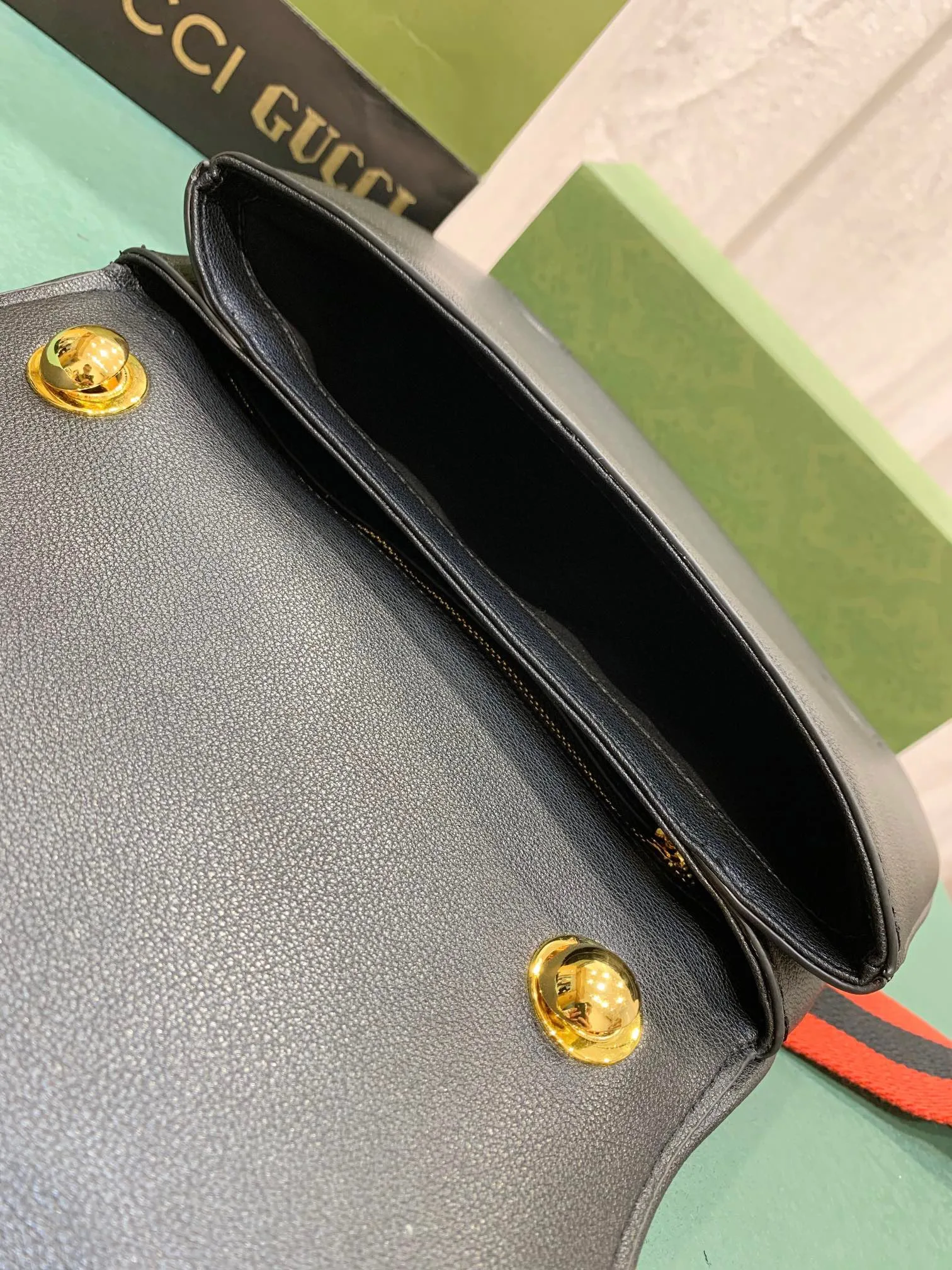 Gucci Blondie Medium top handle bag - Black
